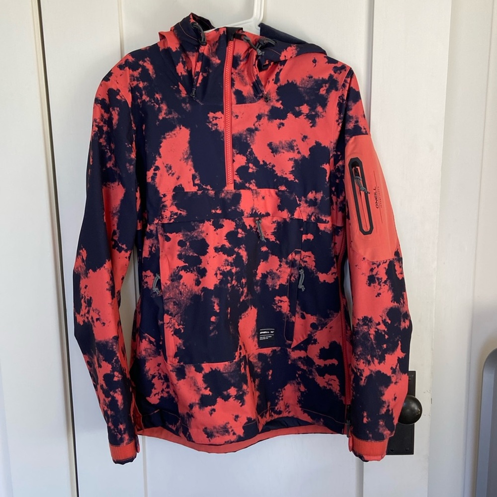 O’Neil Tie-Dye Snow Jacket Anorak Jeremy Jones Collection